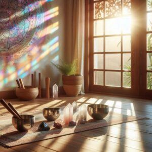 Crystals And Singing Bowls