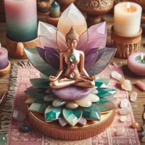 Lotus Position In Crystal Healing