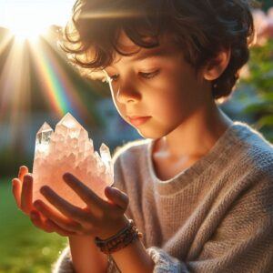 Rose Quartz And A Kid