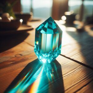 Turquoise crystal
