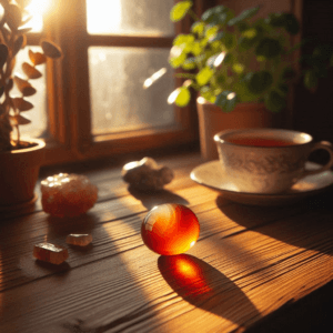 carnelian in the sun 