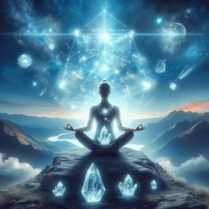 celestite and connecting with higher realms 