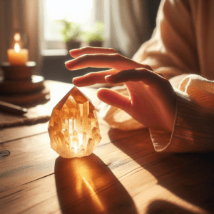 citrine and taking action and boosting self-esteem 