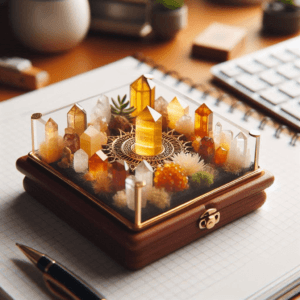 Citrine Crystal Grid