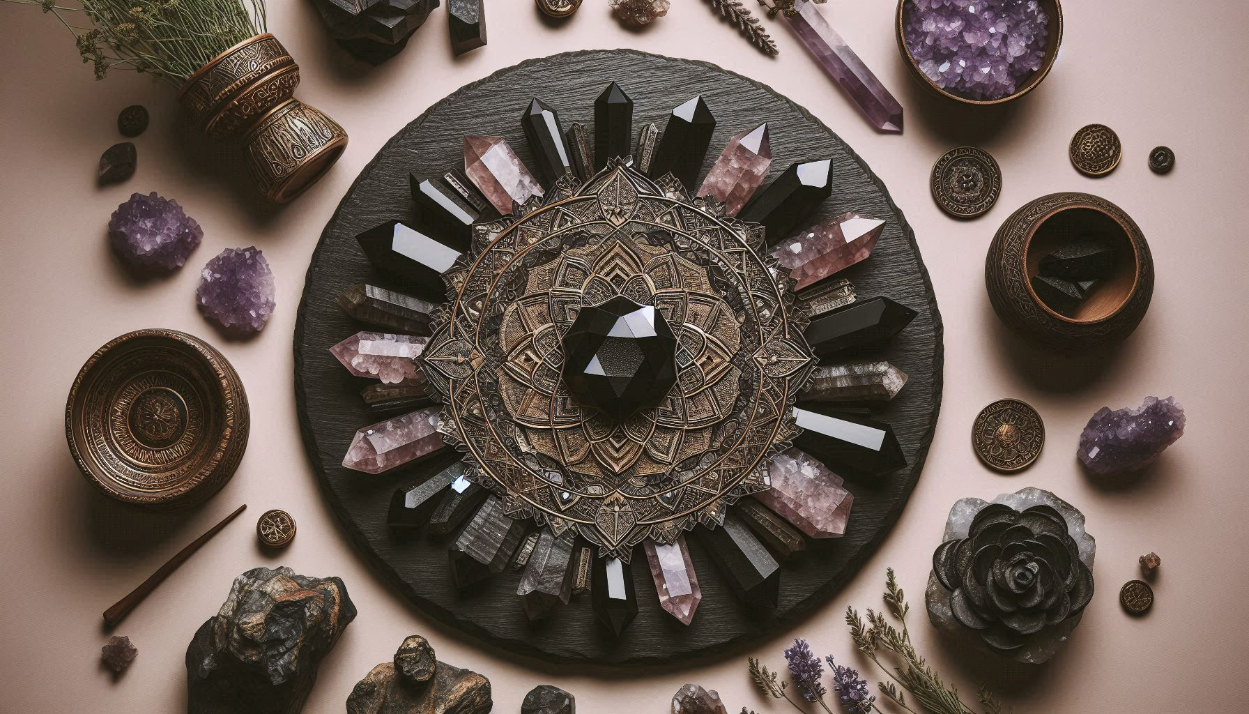 Types Of Black Crystals
