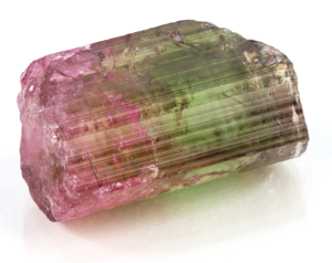 watermelon tourmaline crystal 